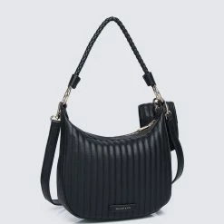 Milliotandco Elle Shoulder Bag (Black)
