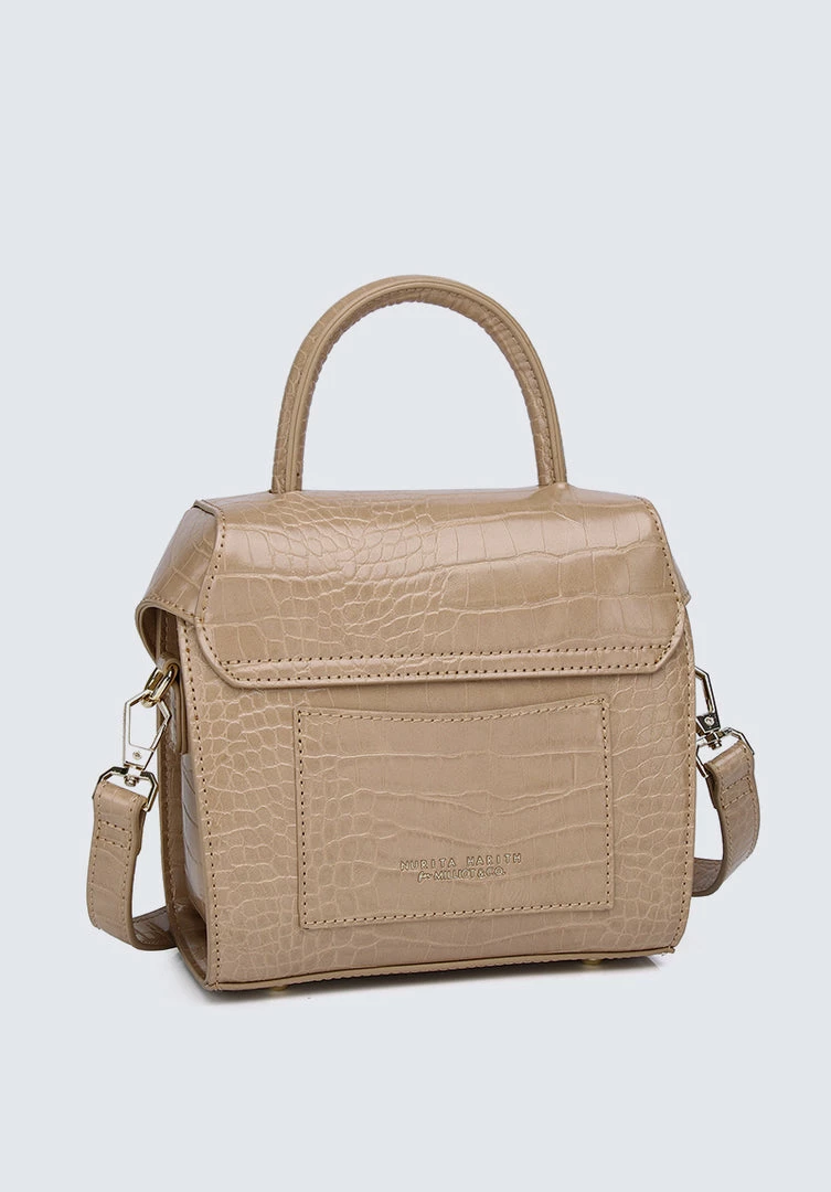 Milliotandco Nurita Harith Nihira Sling Bag (Nude)