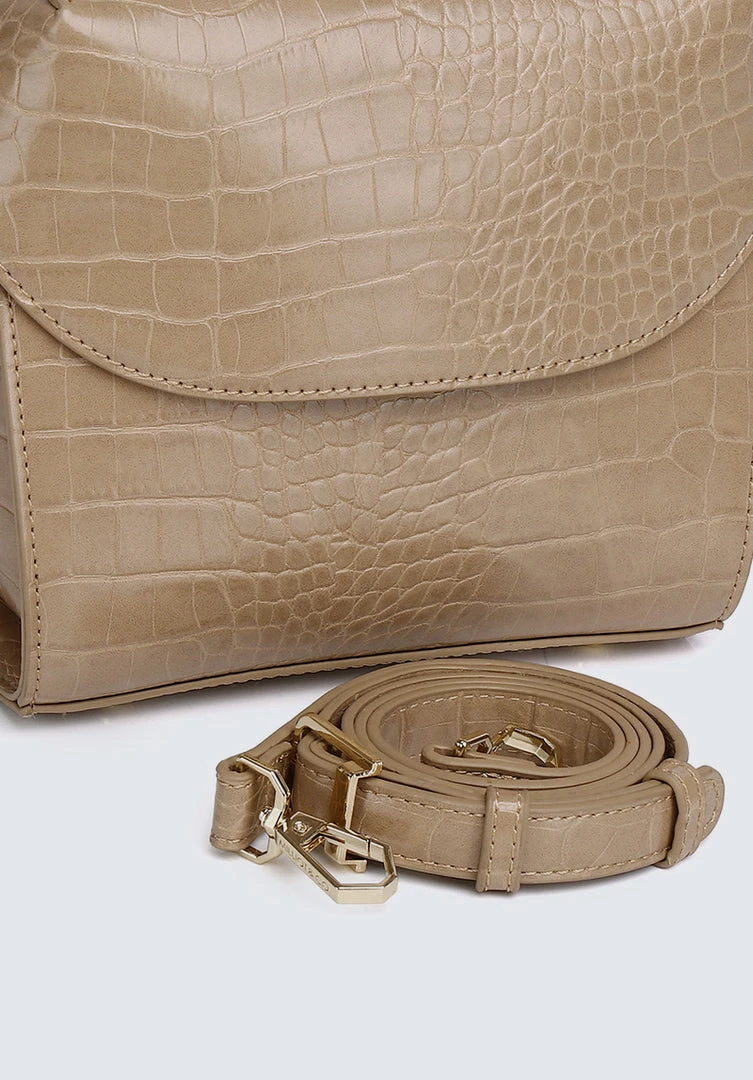 Milliotandco Nurita Harith Nihira Sling Bag (Nude)