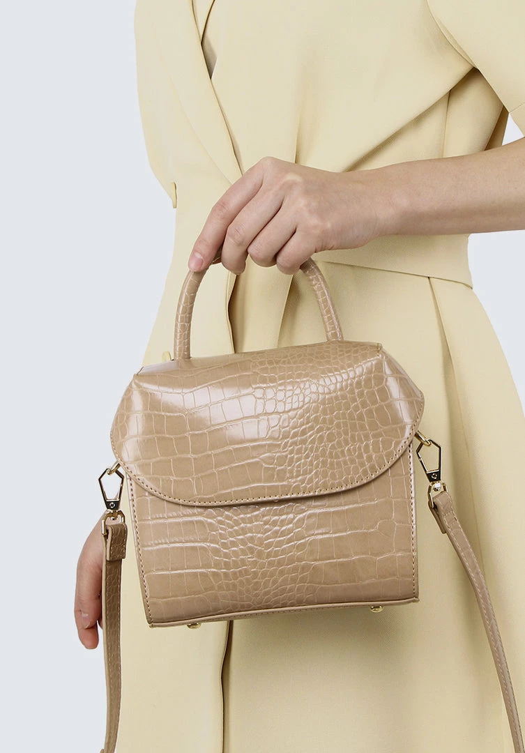 Milliotandco Nurita Harith Nihira Sling Bag (Nude)