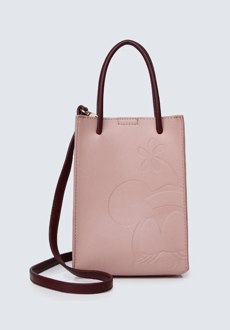 Milliotandco Disney Minnie Be Happy Mini Sling Bag (Pink) Bags