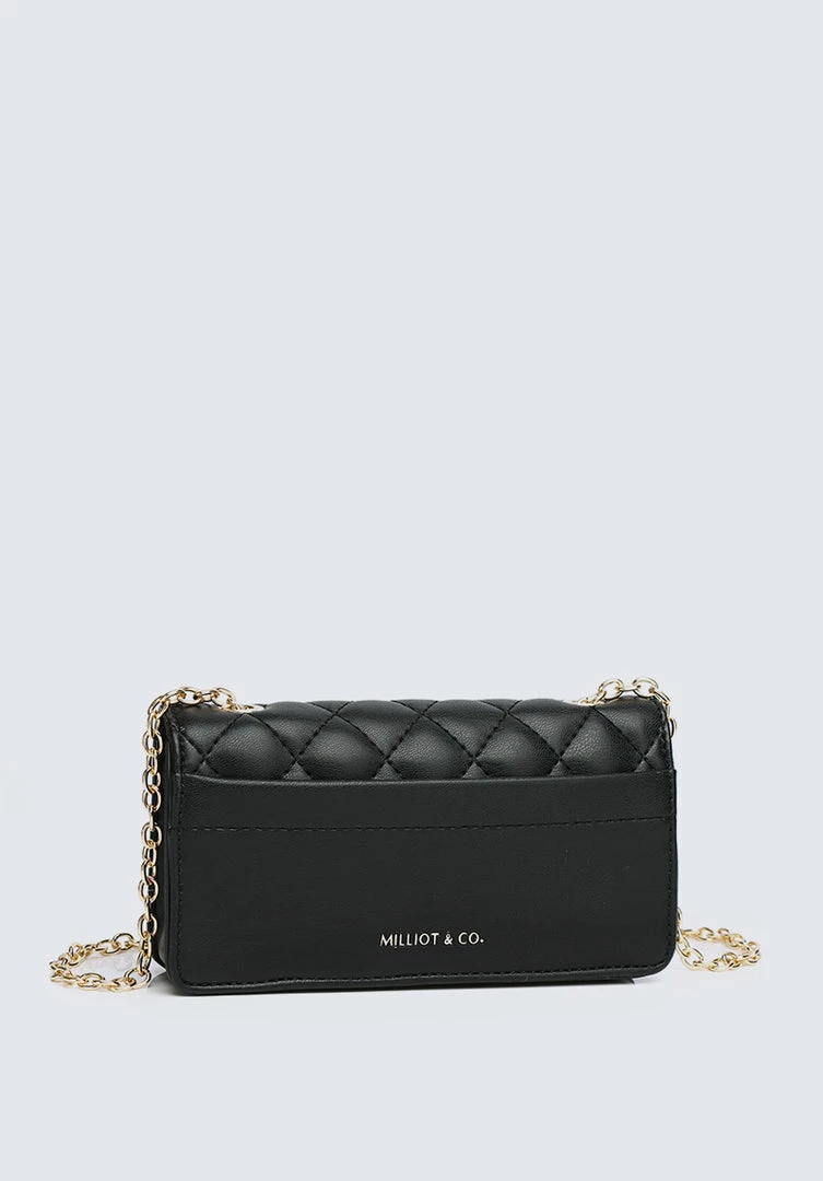 Milliotandco Luxe Sling Bag (Black) Bags