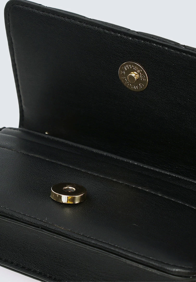 Milliotandco Luxe Sling Bag (Black) Bags