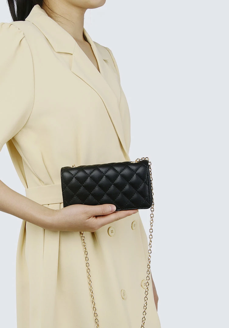 Milliotandco Luxe Sling Bag (Black) Bags