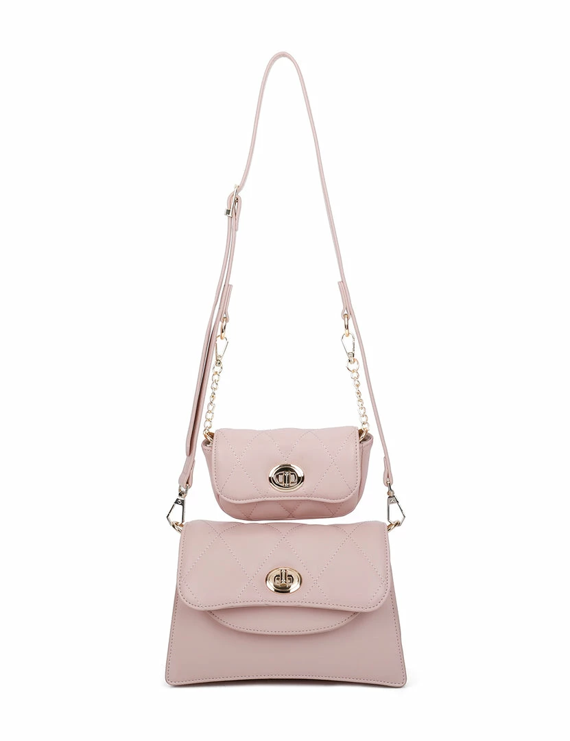 Milliotandco Bags Earth Edit Donetta Sling Bag (Pink)