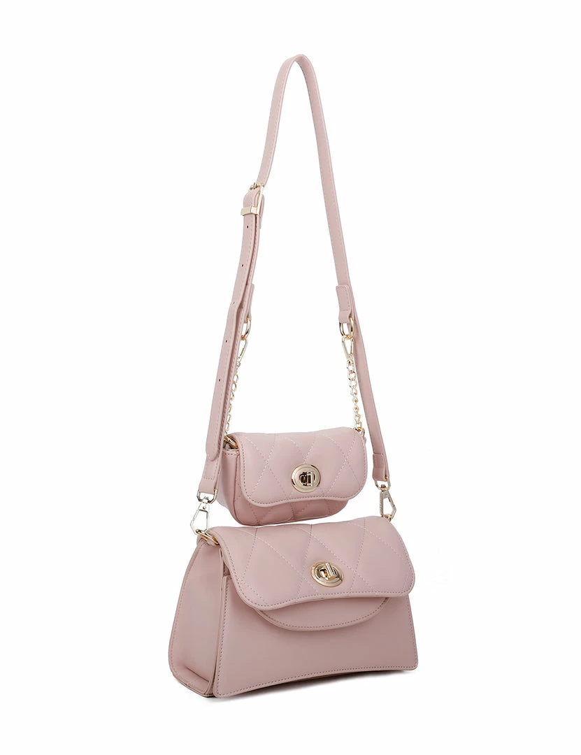 Milliotandco Bags Earth Edit Donetta Sling Bag (Pink)