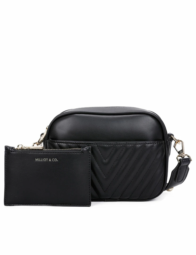 Milliotandco Earth Edit Debora Sling Bag (Black) Bags