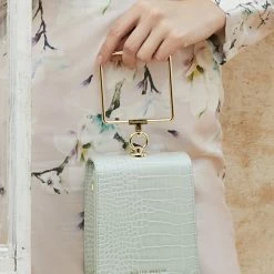 Milliotandco Nurita Harith Nubia Top Handles Bag (Green)