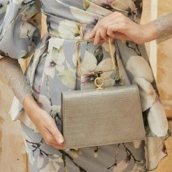 Milliotandco Nurita Harith Noelle Top Handles Bag (Grey) Bags