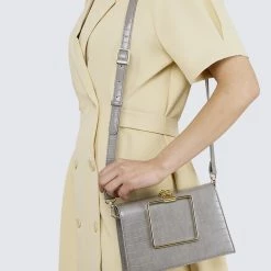 Milliotandco Nurita Harith Noelle Top Handles Bag (Grey) Bags