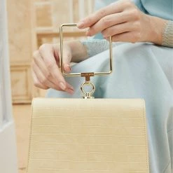 Milliotandco Bags Nurita Harith Noelle Top Handles Bag (Yellow)