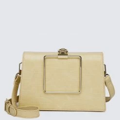 Milliotandco Bags Nurita Harith Noelle Top Handles Bag (Yellow)