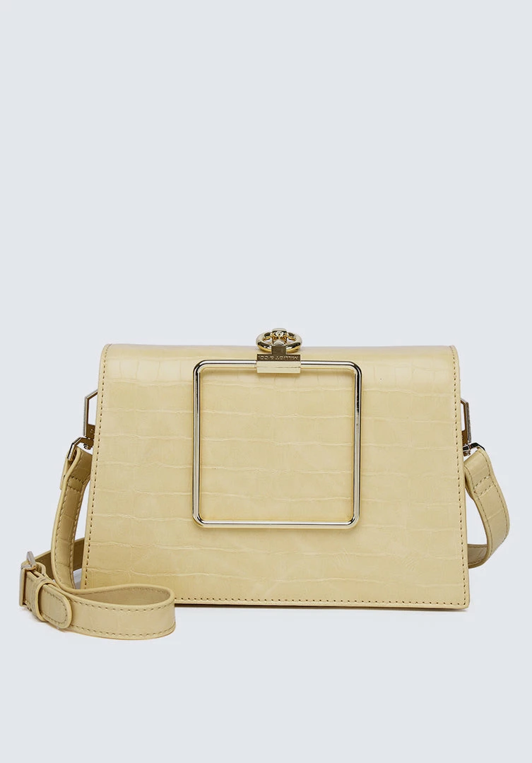 Milliotandco Bags Nurita Harith Noelle Top Handles Bag (Yellow)