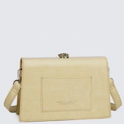 Milliotandco Bags Nurita Harith Noelle Top Handles Bag (Yellow)