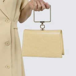 Milliotandco Bags Nurita Harith Noelle Top Handles Bag (Yellow)