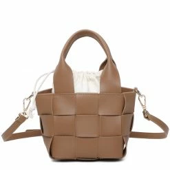 Milliotandco Emma Top Handle Bag (Brown) Bags
