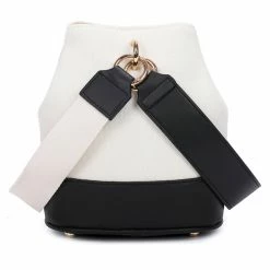 Milliotandco Salvatora Top Handles Bag (White)