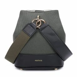 Milliotandco Bags Salvatora Top Handles Bag (Dark Olive Green)