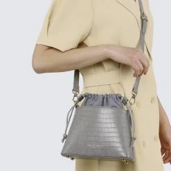 Milliotandco Nurita Harith Natya Top Handles Bag (Grey) Bags