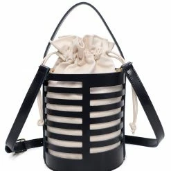Milliotandco Zenobia Top Handle Bag (Black) Bags