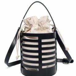 Milliotandco Zenobia Top Handle Bag (Black) Bags