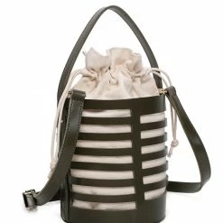 Milliotandco Zenobia Top Handle Bag (Green)