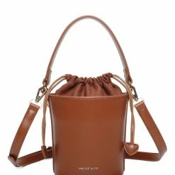 Milliotandco Bags Doris Top Handles Bag (Brown)