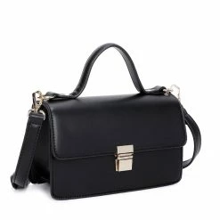 Milliotandco Earth Edit Dina Top Handles Bag (Black) Bags
