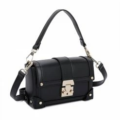 Milliotandco Bags Dalia Top Handles Bag (Black)