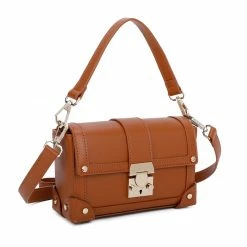 Milliotandco Bags Dalia Top Handles Bag (Brown)
