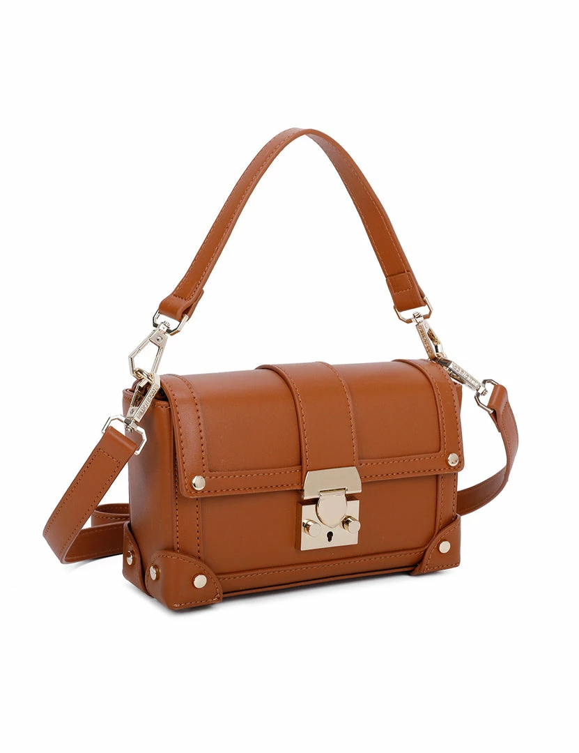 Milliotandco Bags Dalia Top Handles Bag (Brown)