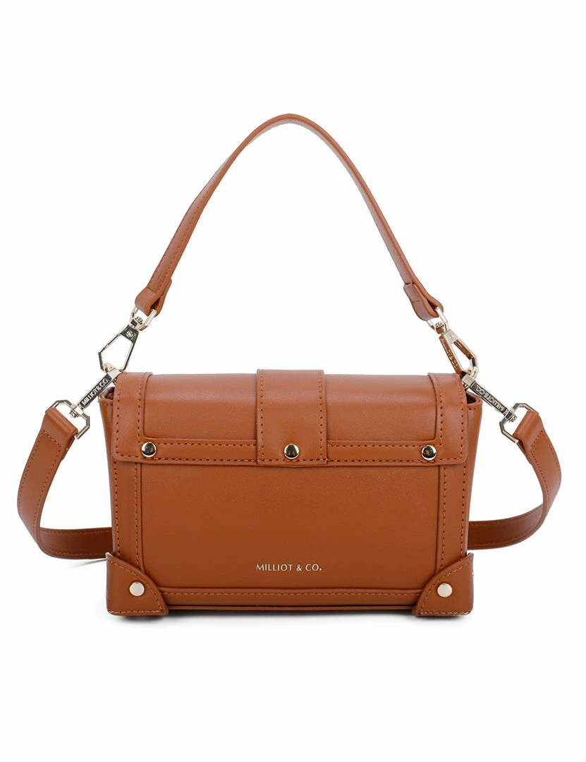Milliotandco Bags Dalia Top Handles Bag (Brown)