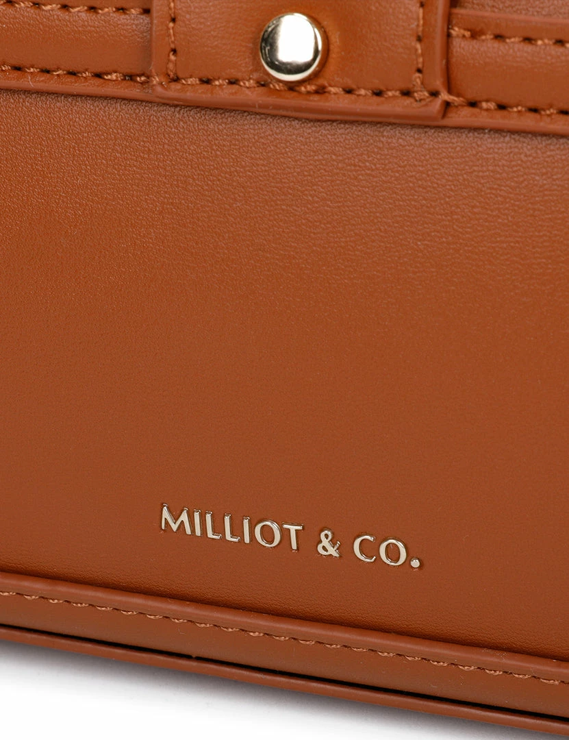 Milliotandco Bags Dalia Top Handles Bag (Brown)