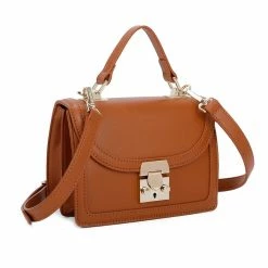 Milliotandco Bags Lisetta Top Handles Bag (Brown)