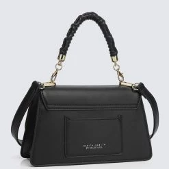 Milliotandco Nurita Harith Nylea Top Handles Bag (Black) Bags
