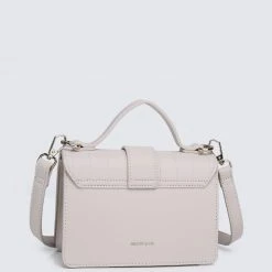 Milliotandco Sweetheart Top Handle Bag (Beige) Bags