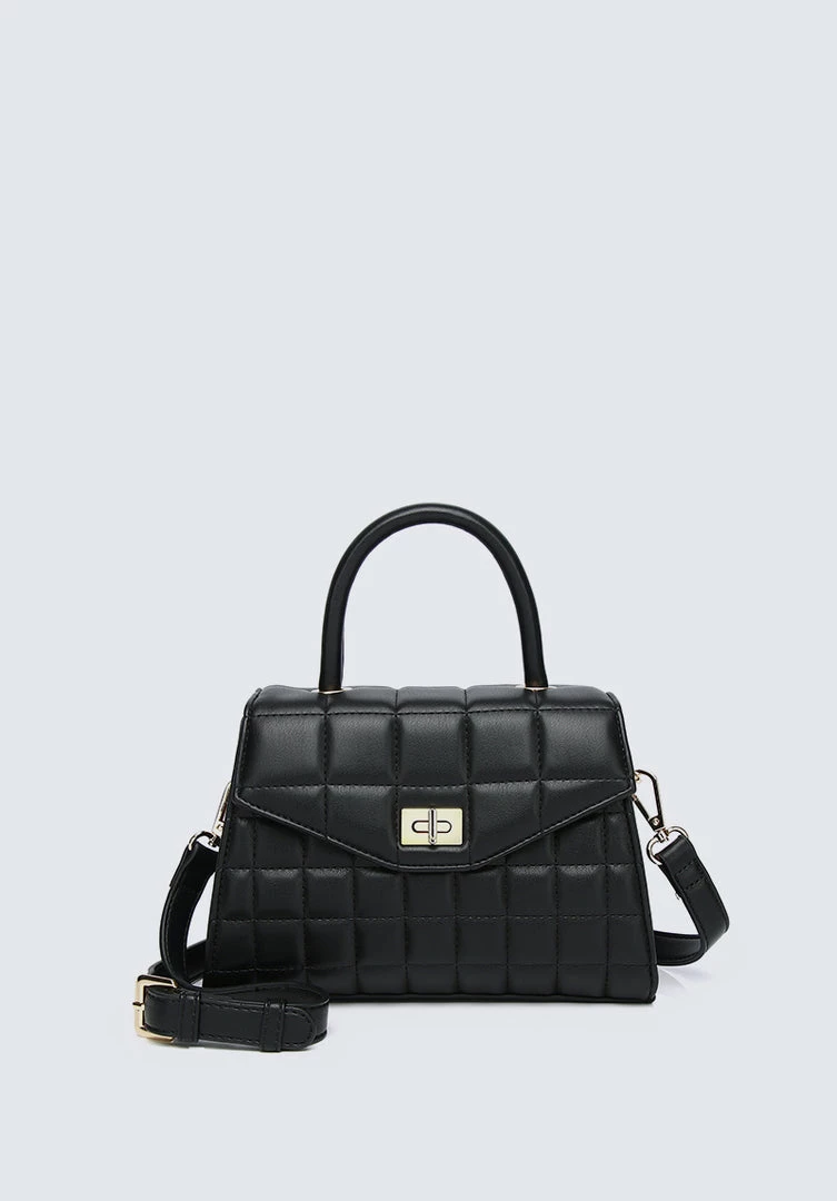 Milliotandco La Mode Top Handle Bag (Black) Bags