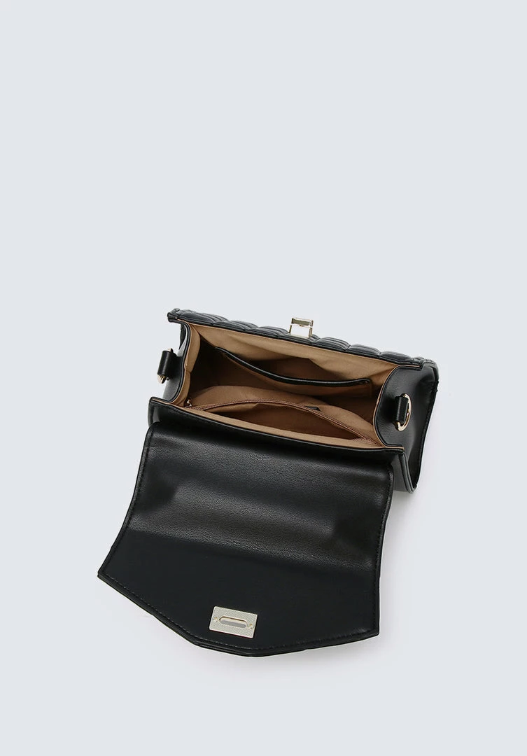 Milliotandco La Mode Top Handle Bag (Black) Bags