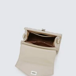 Milliotandco La Mode Top Handle Bag (Beige) Bags