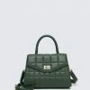 Milliotandco La Mode Top Handle Bag (Dark Green)