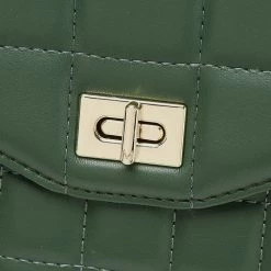 Milliotandco La Mode Top Handle Bag (Dark Green)