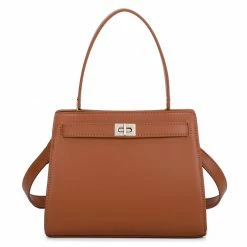 Milliotandco Bags Janna Top Handles Bag (Brown)