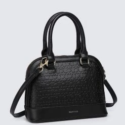 Milliotandco Disney Mickey Miracle Top Handle Bag (Black) Bags