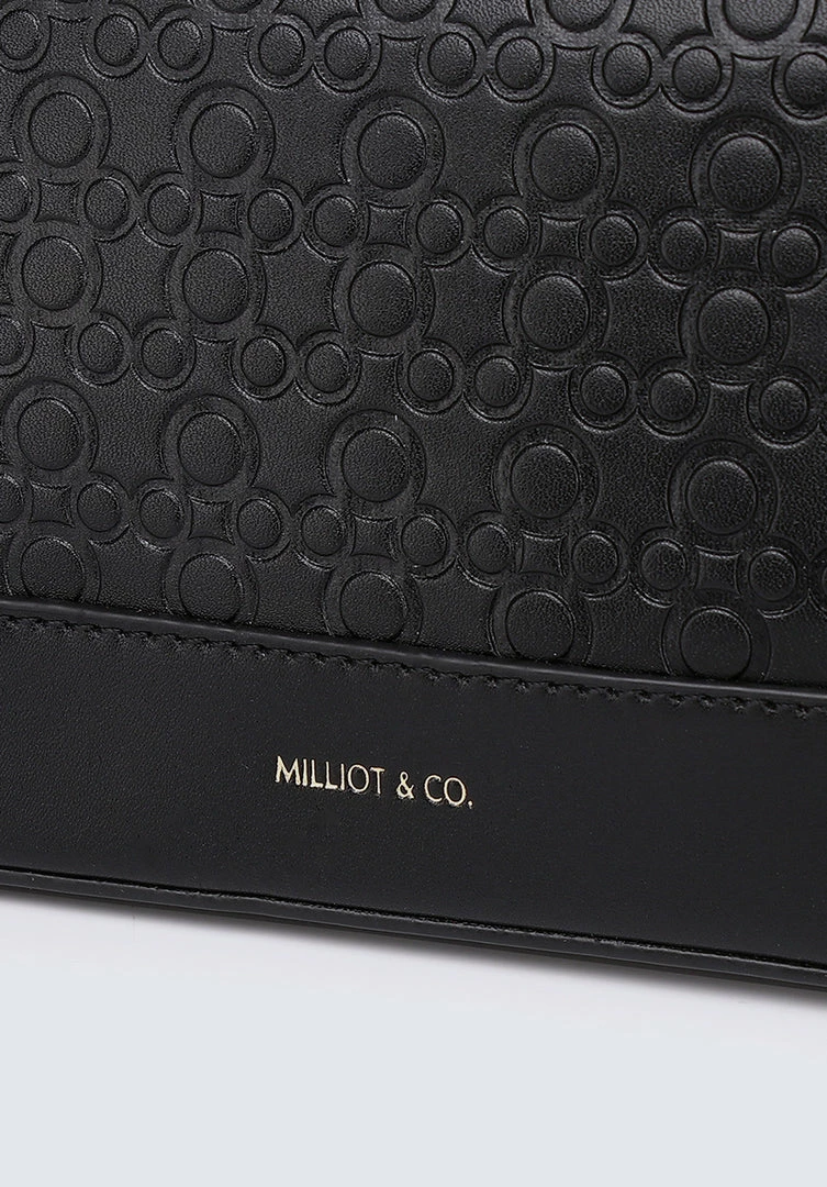 Milliotandco Disney Mickey Miracle Top Handle Bag (Black) Bags