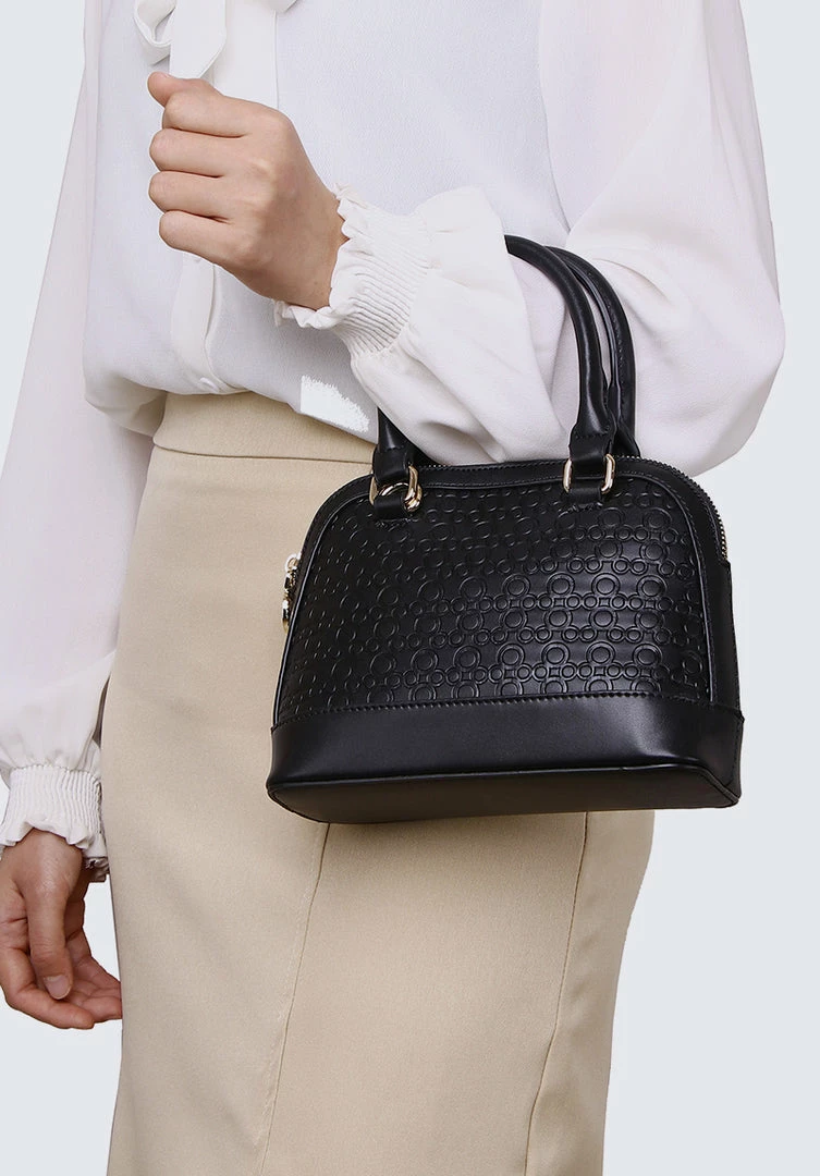 Milliotandco Disney Mickey Miracle Top Handle Bag (Black) Bags