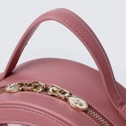 Milliotandco Disney Mickey You're So Fine Top Handle Bag (Pale Red Violet) Bags