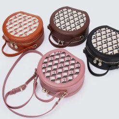 Milliotandco Disney Mickey You're So Fine Top Handle Bag (Pale Red Violet) Bags