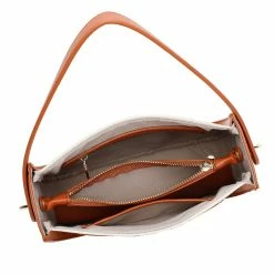 Milliotandco Bags Simona Top Handle Bag (Brown)