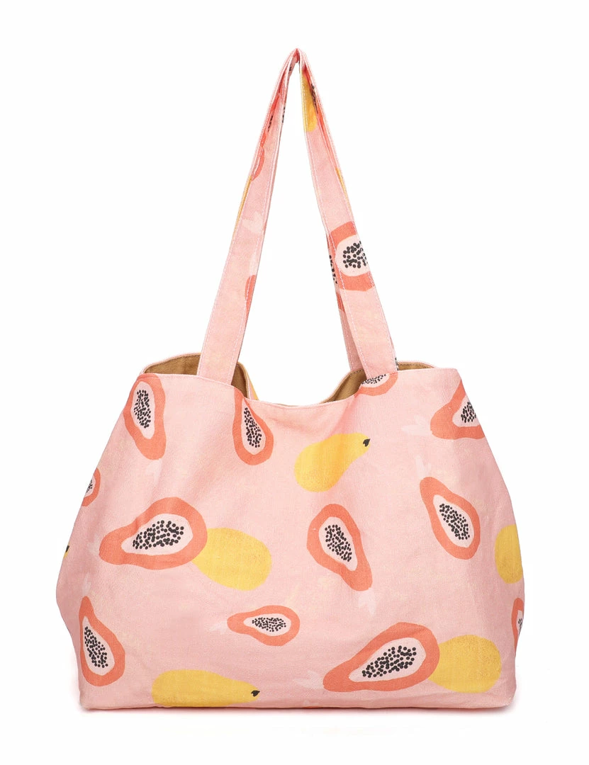 Milliotandco Manda Baby X Milliot & Co. Totes Bag (Salmon)