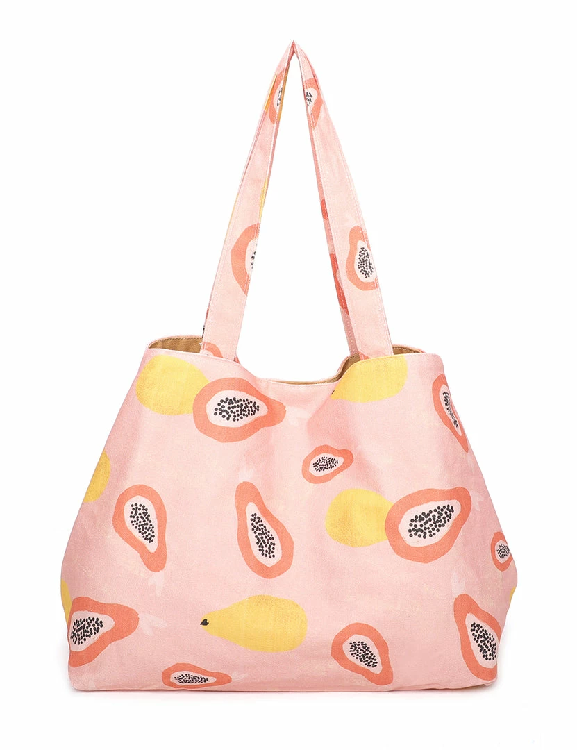 Milliotandco Manda Baby X Milliot & Co. Totes Bag (Salmon)